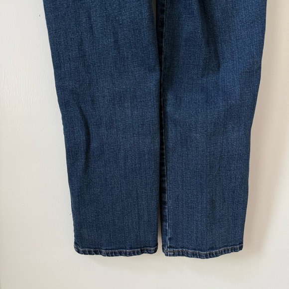 Lois Jeans Barrel Ivana High Rise Dark Wash Straight Leg - Picture 10 of 16
